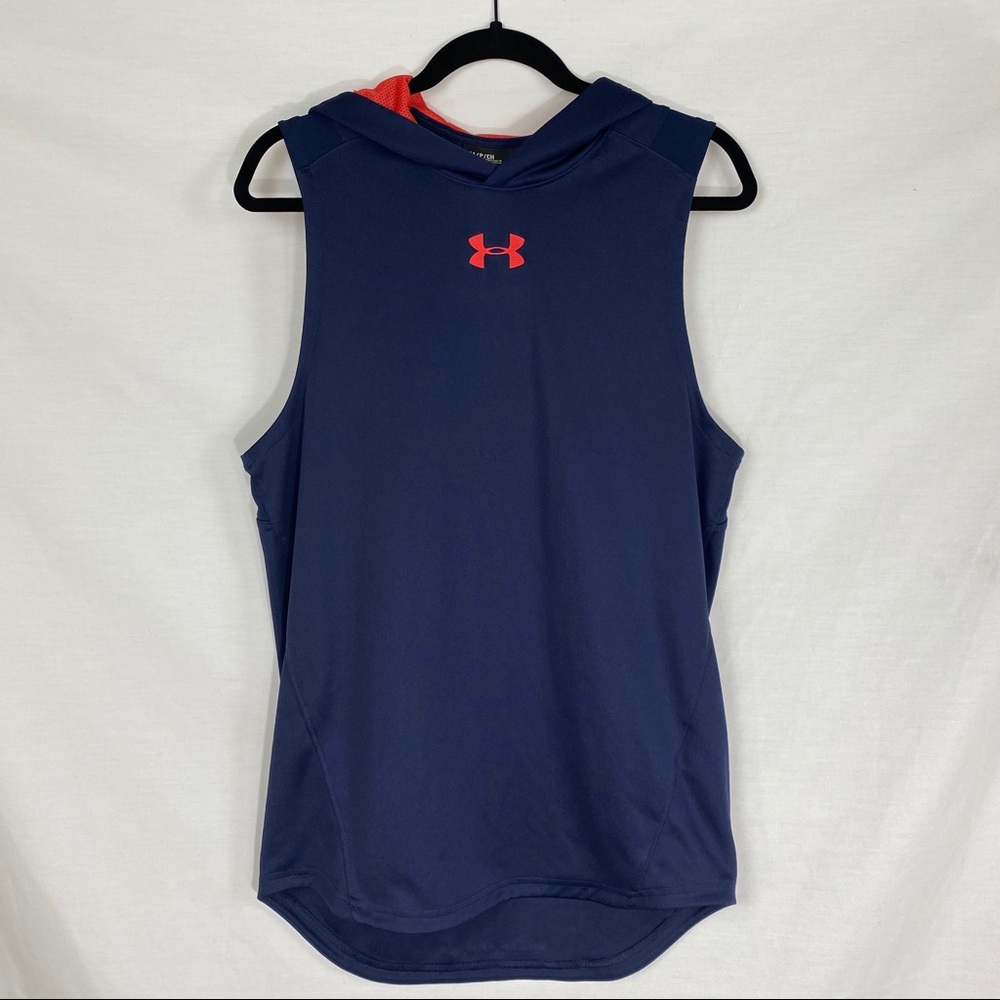 Men’s Under Armour Sleeveless Loose Tank Hoodie